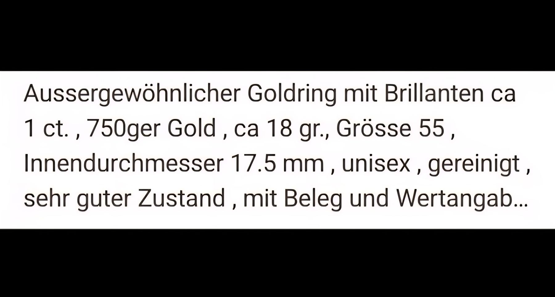 Ringe: Diamantring,  Goldring  – Neu (gemäss Beschreibung) aus Zürich von Reni8048 6