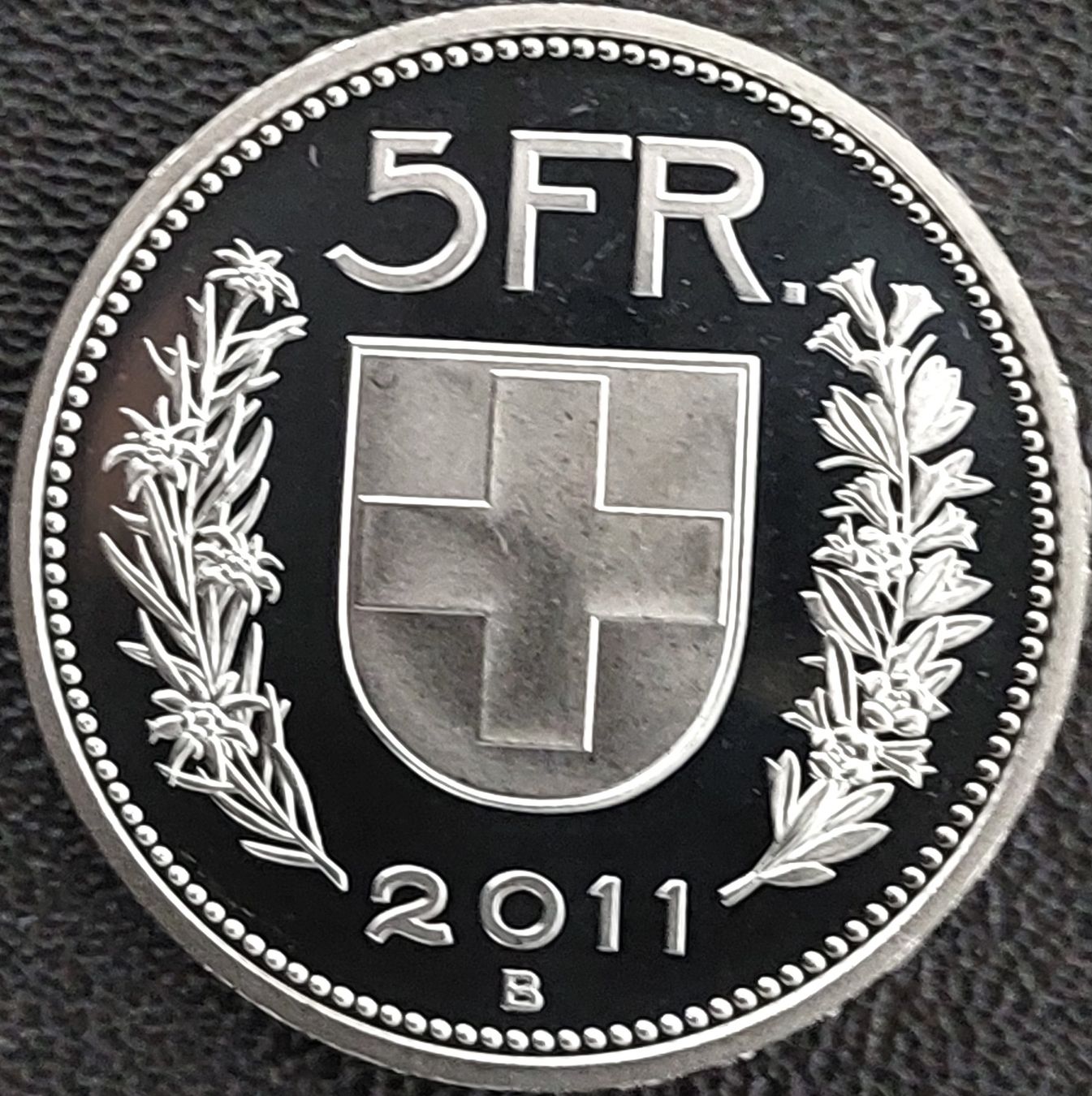Alle Münzen: 5 Franken 2011 stgl. / aus Münzsatz – Neu (gemäss Beschreibung) aus Arch von coinsandmore