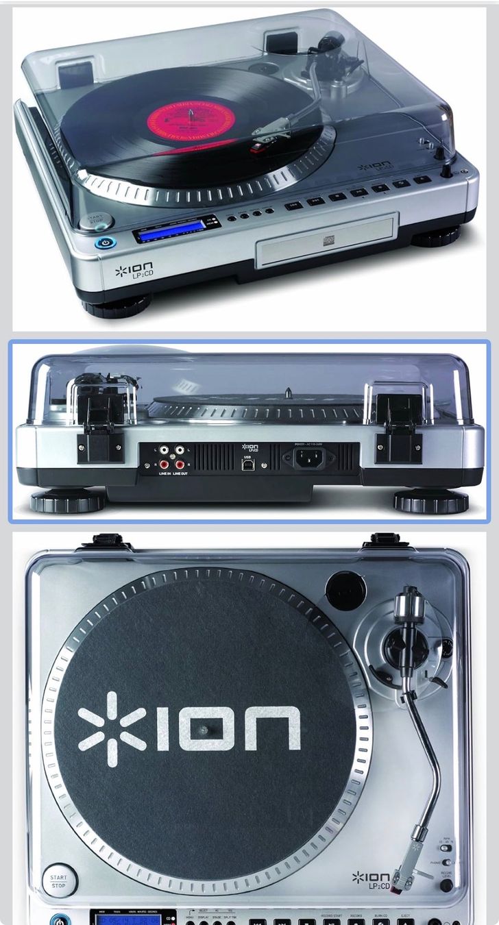 Plattenspieler: Ion Audio LP2CD – Gebraucht aus Winkel von Di5 1