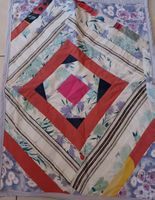 Coperta patchwork unica fatta a mano - Estate accogliente