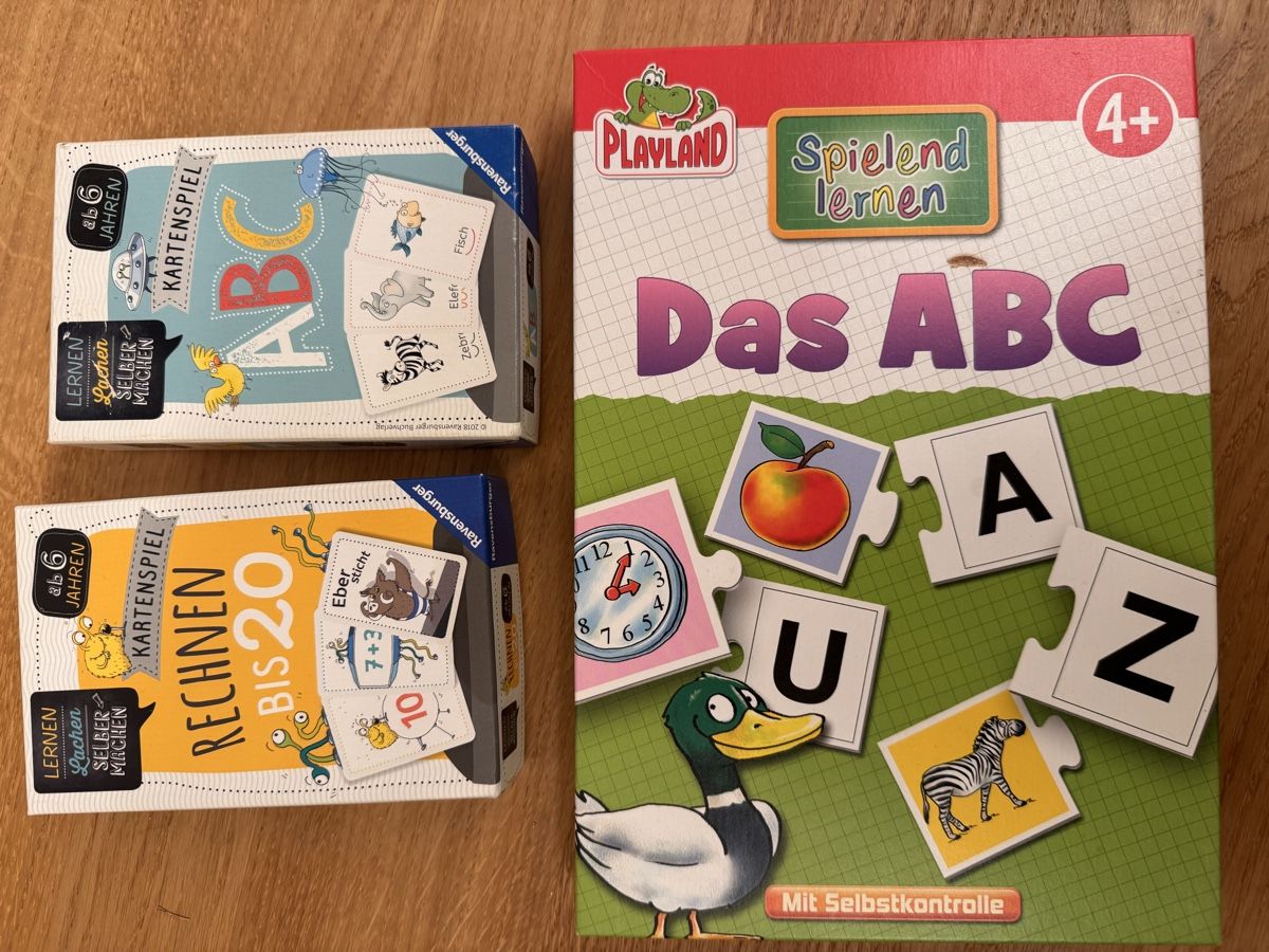 Giochi: 3 ABC- und Rechnen Spiele – Usato da Wädenswil venduto da dorodi