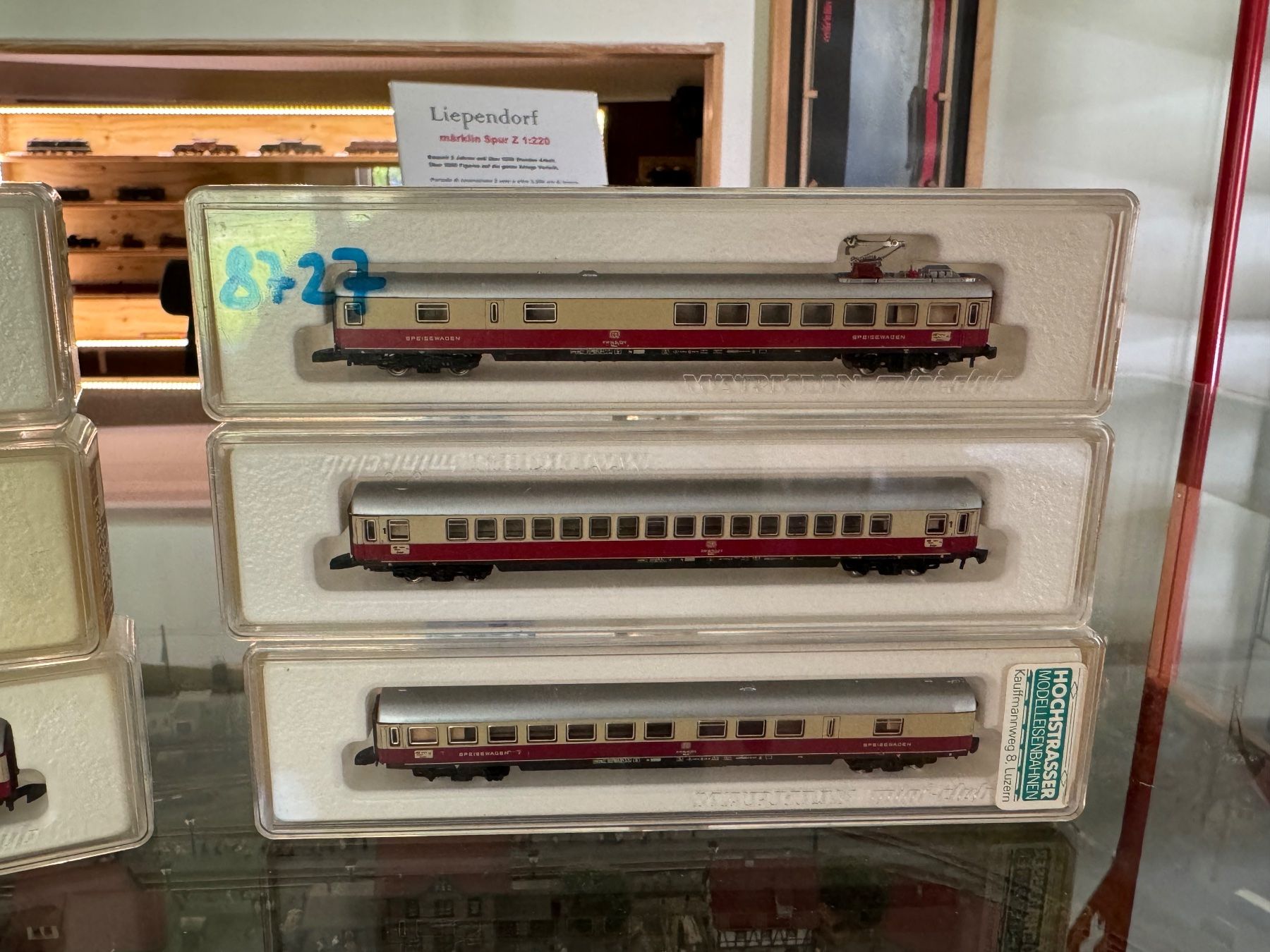 Märklin Modelleisenbahnen: 6. TEE Personenwagen spur Z – Neu (gemäss Beschreibung) aus Klarsreuti von Sbirolipiero 2
