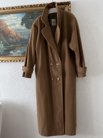Edel Berghaus Unis Mantel,Gr40gereinigt KaschmirWoll,VonNich