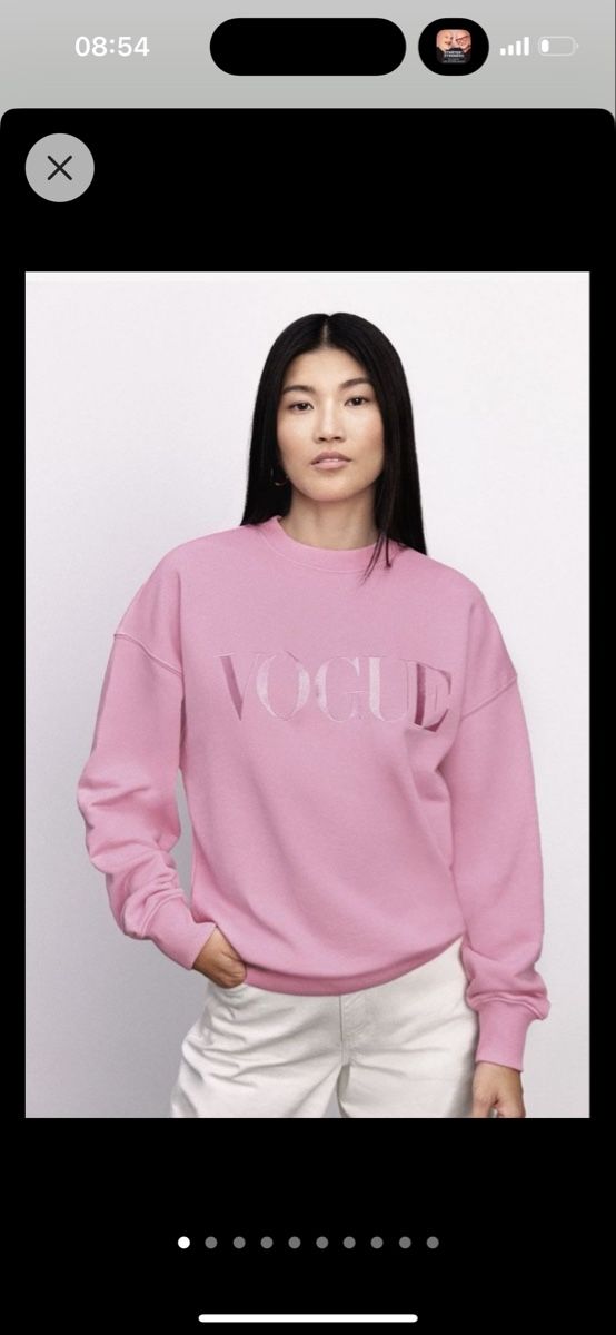 Maglioni & Felpe: VOGUE Sweatshirt Grösse S rosa Baumwolle – Usato da Matten b. Interl venduto da Andreakoller123 8