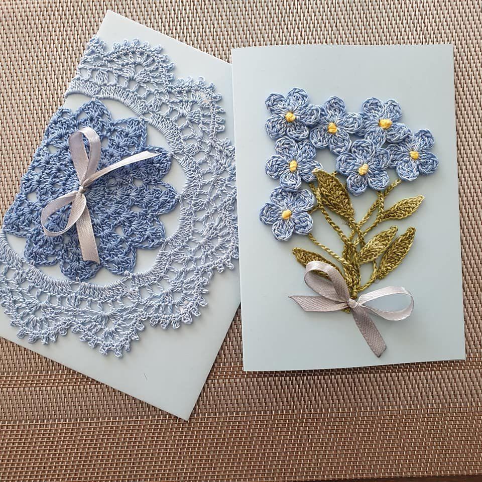 Tutte le decorazioni: 5 Stück Blumen gehäkelt 033 – Nuovo e nell'imballaggio originale da Killwangen venduto da Bianca790 4
