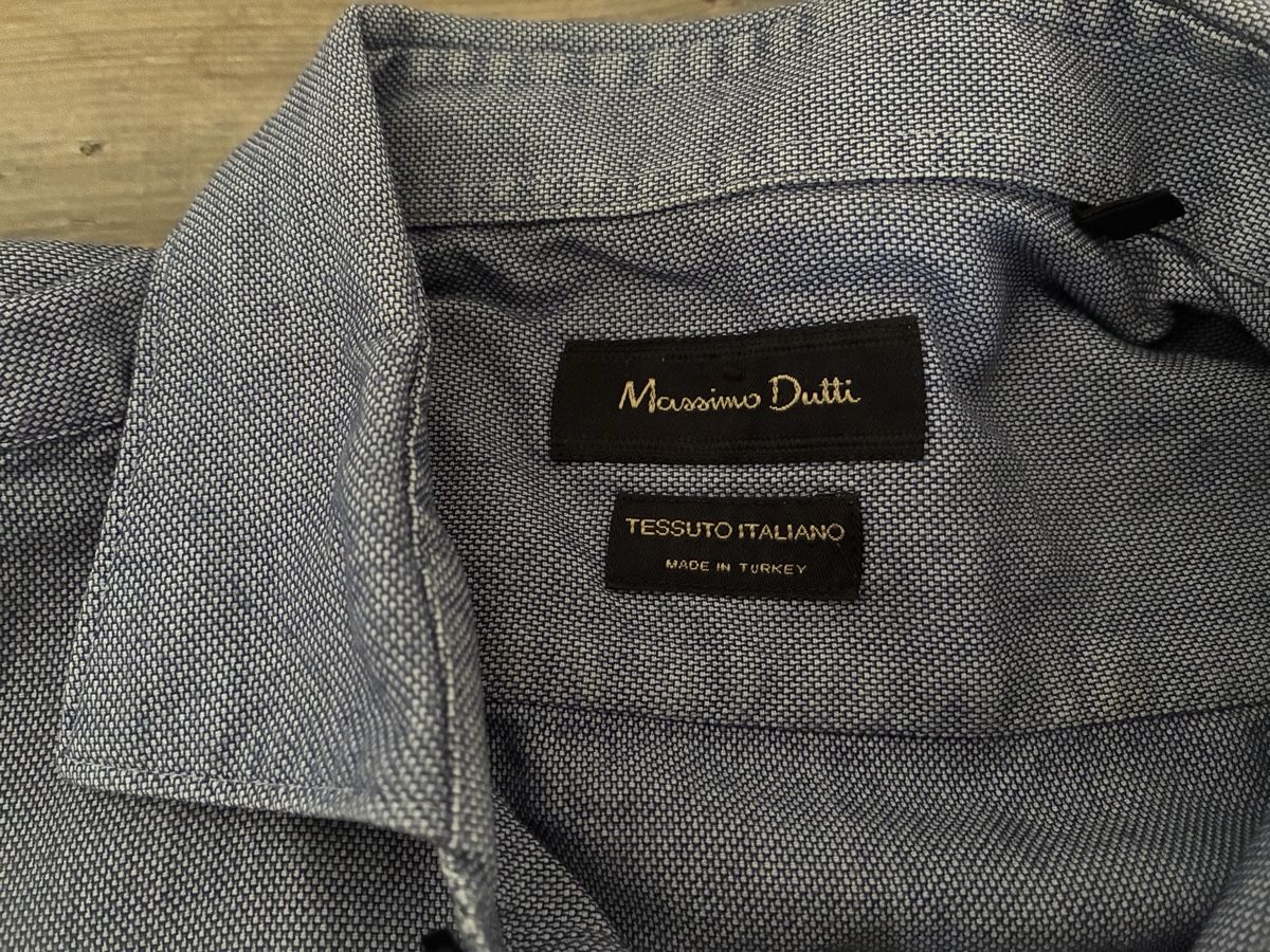 Massimo Dutti Camicie: Hemd Massimo Dutti blau Grösse M neuwertig – Usato da St. Gallen venduto da Joao_Serralheiro 2