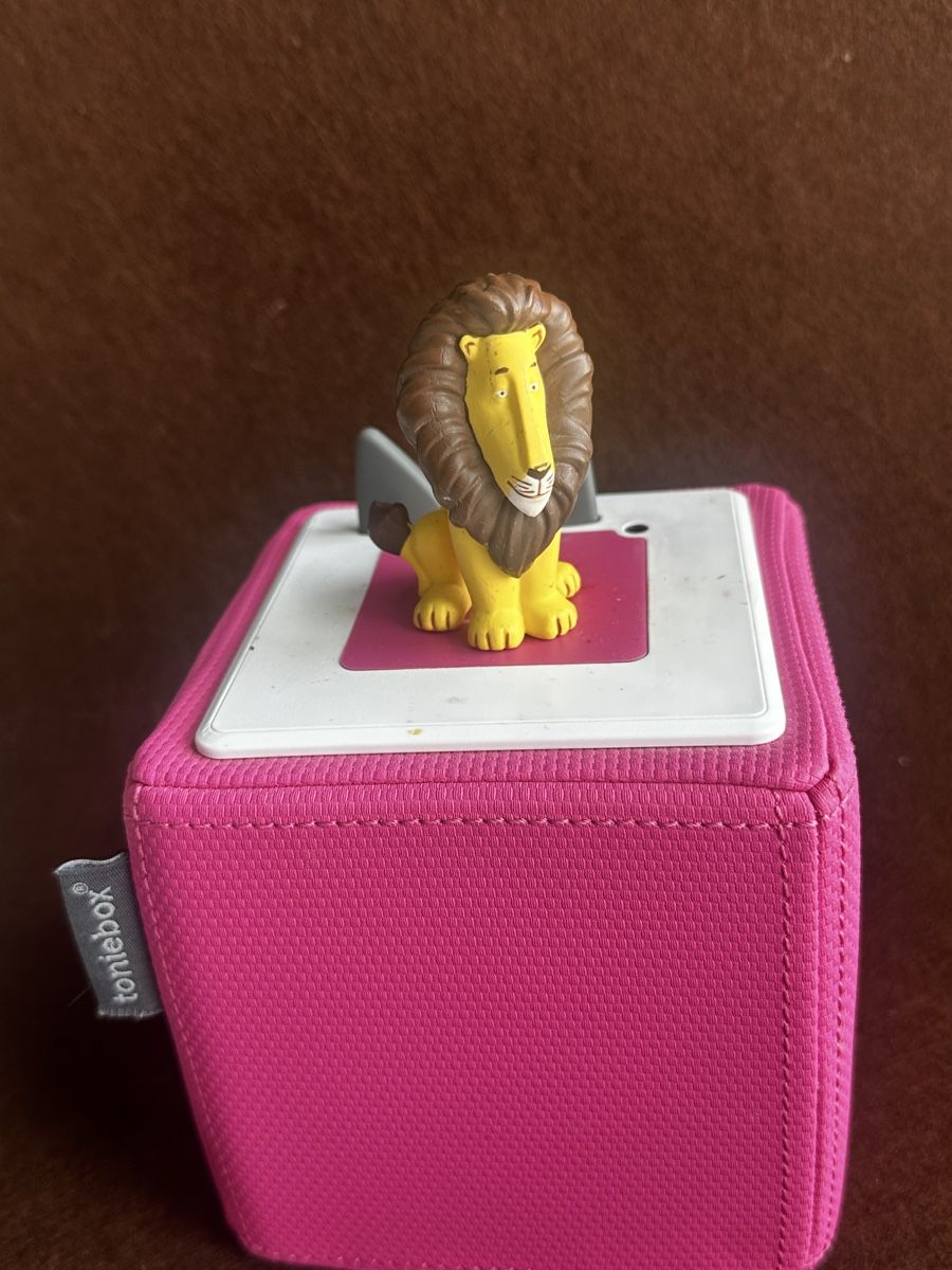 Tonies Statuette: Tonieboxfigur - der glückliche Löwe – Nuovo (secondo la descrizione) da Forch venduto da sv94