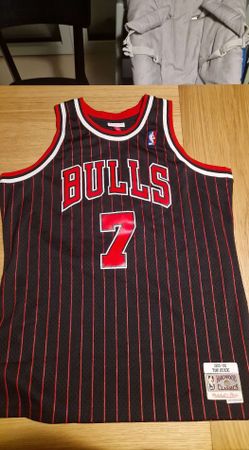 Chicago Bulls Kukoc #7 Trikot, Gr. XL, Mitchell & Ness