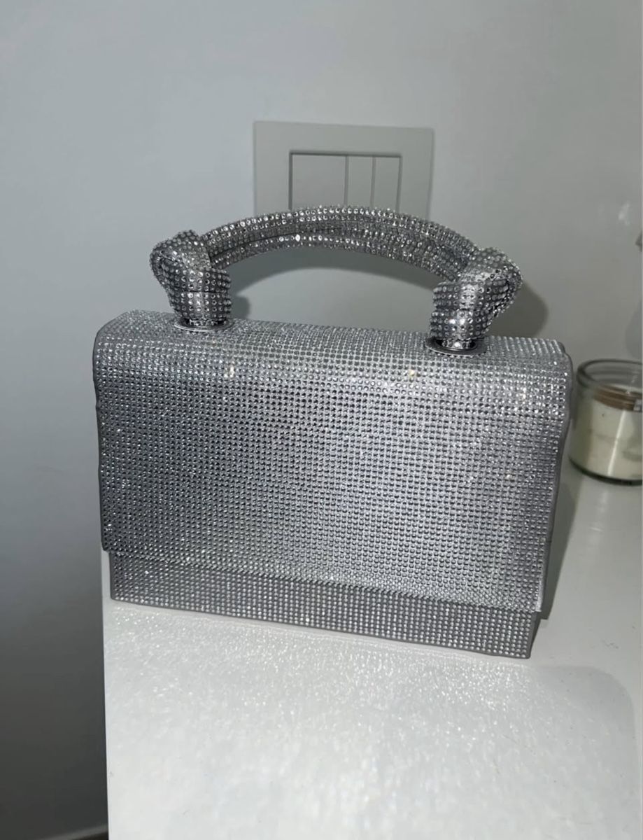 Zara Taschen für Damen: Zara glitter mini bag / shimmery mini bag – Gebraucht aus Lugaggia von noe_7ccw 2
