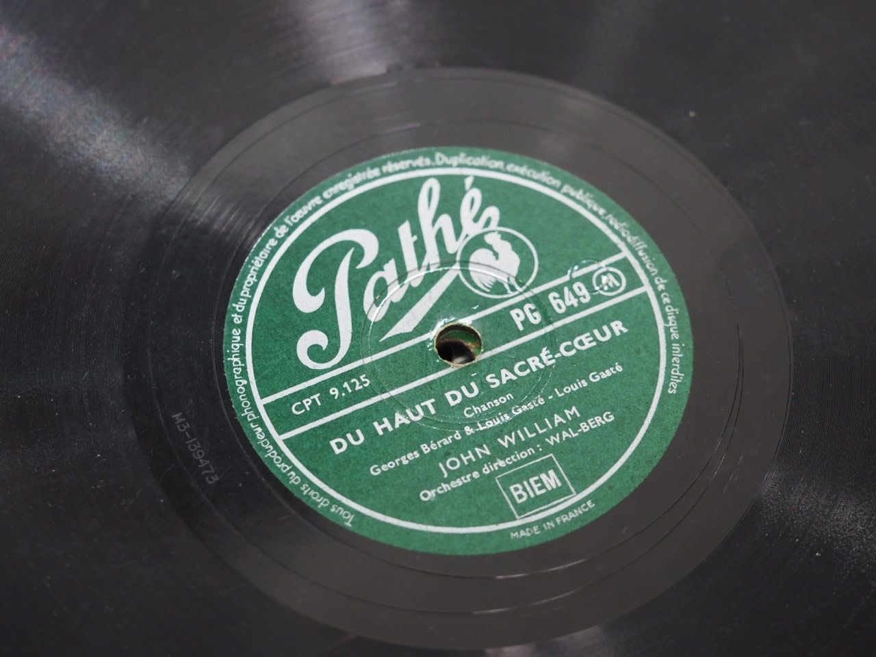 Dischi in vinile: DISQUES 78 TOURS – Usato da Lausanne venduto da Leag 1