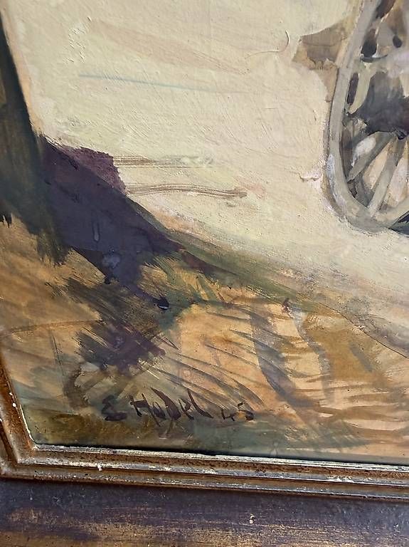 Tableaux: Ölgemälde Ernst Hodel 1945 – D'occasion à Berg TG par eho01 1