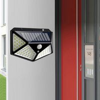 2 Stück Solarleuchten für Außen 100 LED