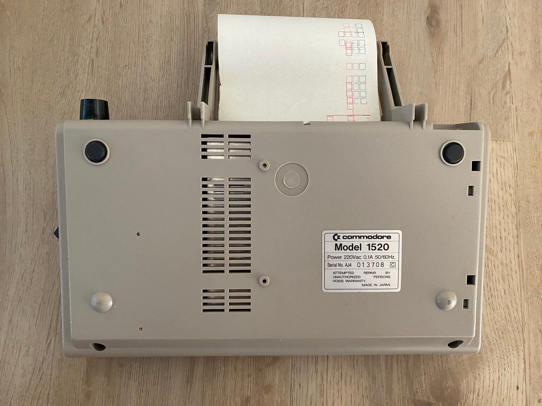 Commodore Stampanti: Commodore Plotter Drucker 1520 in Originalverpackung wie neu – Usato da Wetzikon ZH venduto da BackToRetro 5