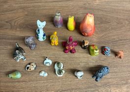 Katzen Figuren Sammlung 19er Set Konvolut Miniatur