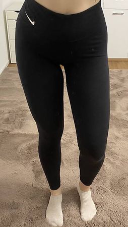 Nike Leggins schwarz
