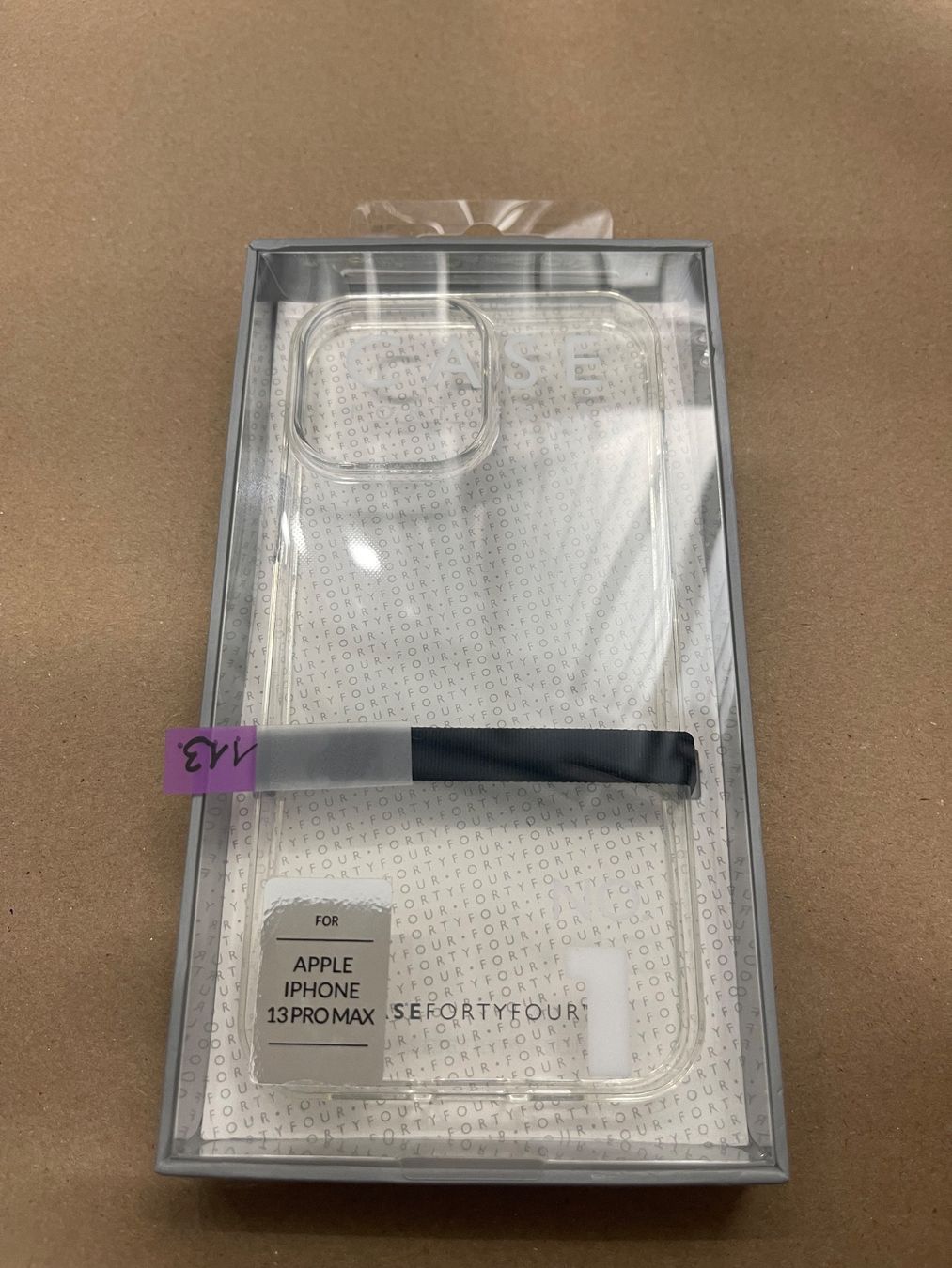Apple Cover & Protezioni schermo: CASE FORTYFOUR iPhone 13 Pro Max Hülle Neu – Nuovo e nell'imballaggio originale da Wohlen AG venduto da abaci