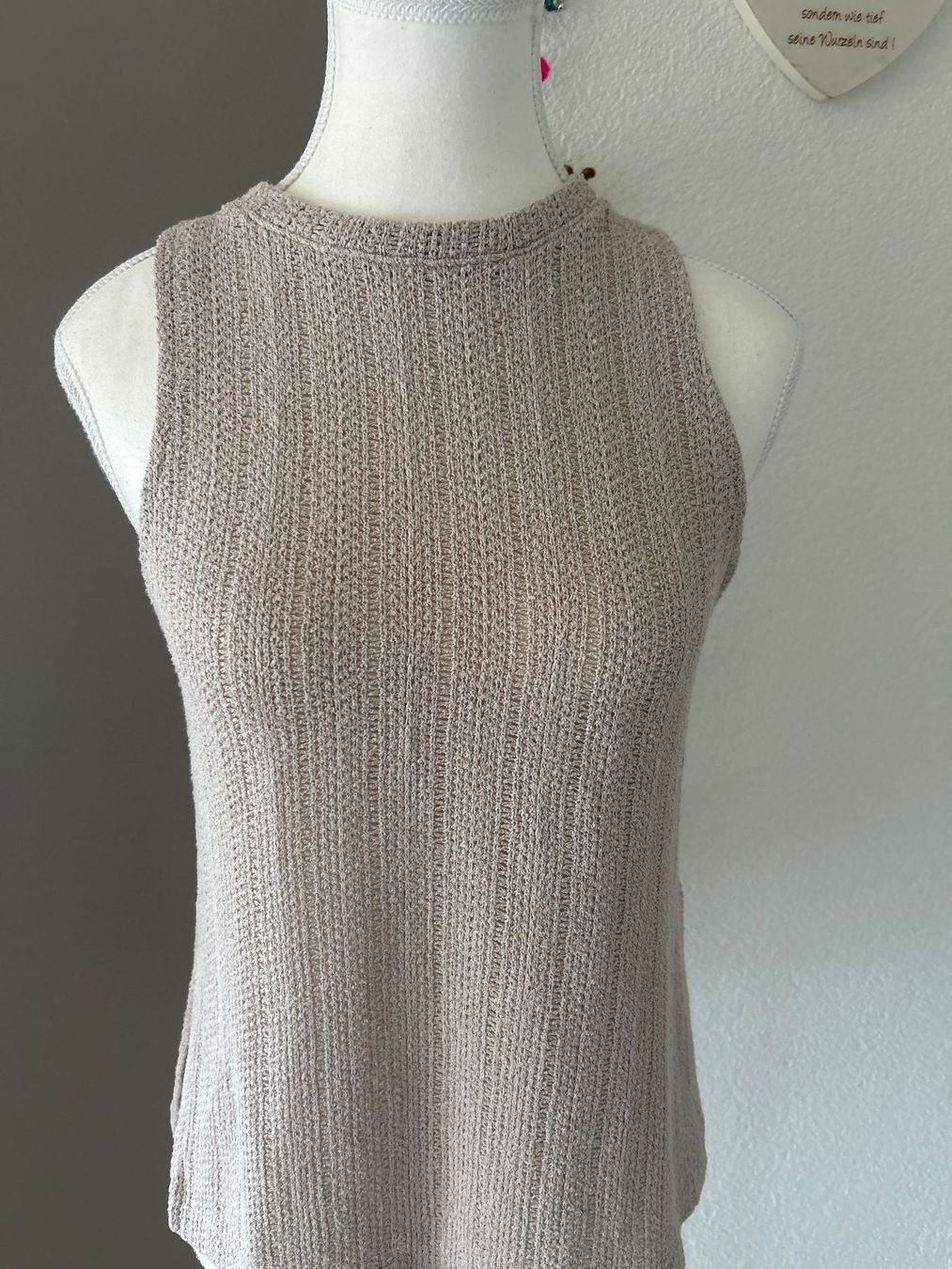 H&M Top: Stricktop beige von H&M Gr. XS – Usato da Brunnen venduto da Nala2929 1