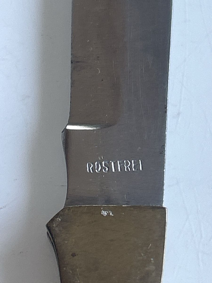 Coltelli tascabile: Taschenmesser Rostfrei Holzgriff(S13) – Usato da Neuenhof venduto da SchnaeppliAllerlei 3