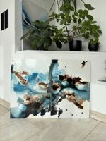 Original Abstract Resin Art 80x60cm