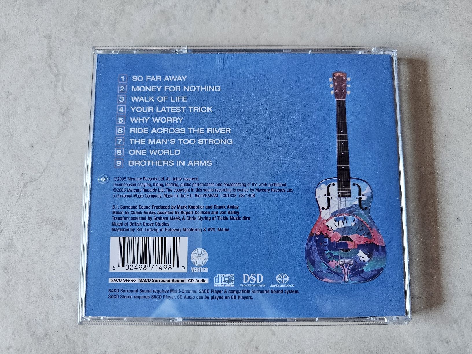 CD: Dire Straits  -  Brothers In Arms / SACD – Usato da Schneisingen venduto da backstore24 1