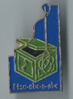 "Hop-obe-n-abe" Pin