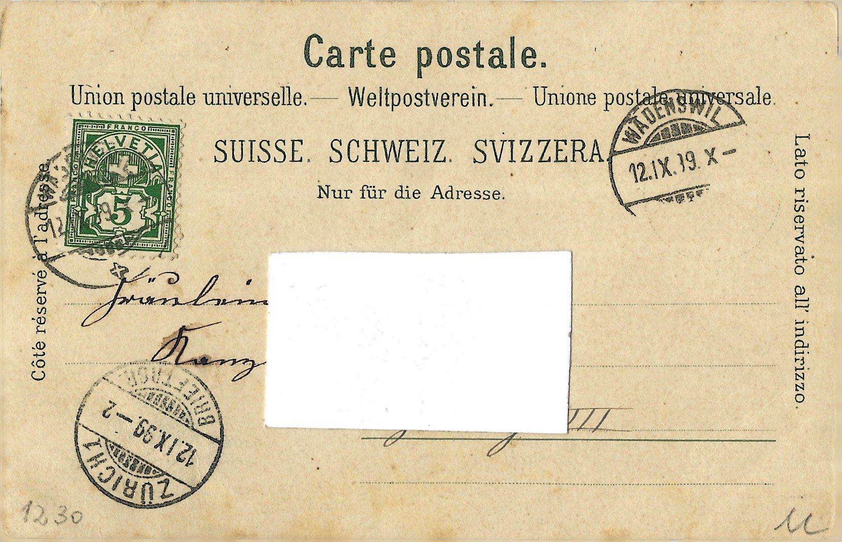 Cartes postales: Schweizerhaus.   -     Chalet  Suisse. – D'occasion à Bütschwil par Jackson1A 1