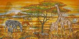 Serviette safari (t261) 2Stk.