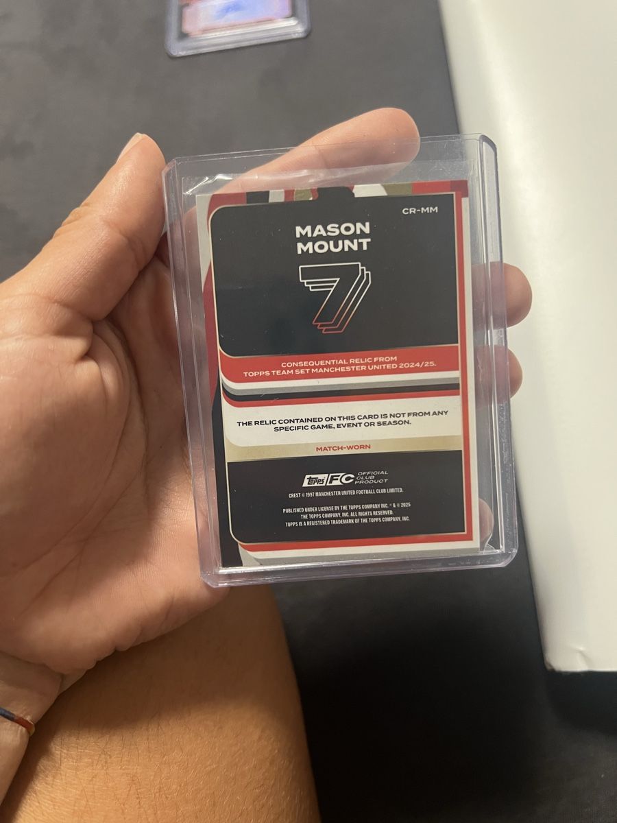 Topps Carte collezionabili: Mason Mount Man United /250 Patch – Usato da Uhwiesen venduto da maflo2 1