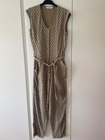 Cream Jumpsuit 38