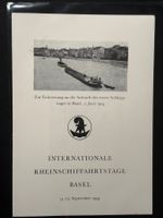 Basel 50 Jahre Rheinschiffahrt mit entsp. Viererblock