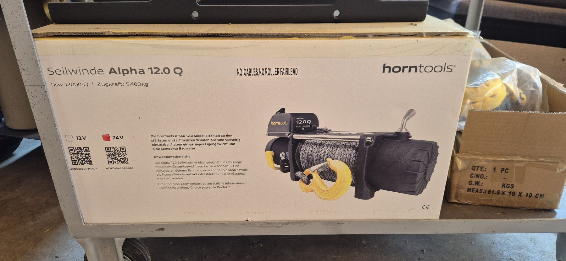 Altro per stoccaggio & trasporto: Seilwinde hornTools Alpha 12.0 Q 5400kg neu – Nuovo (secondo la descrizione) da Triengen venduto da leon133 6