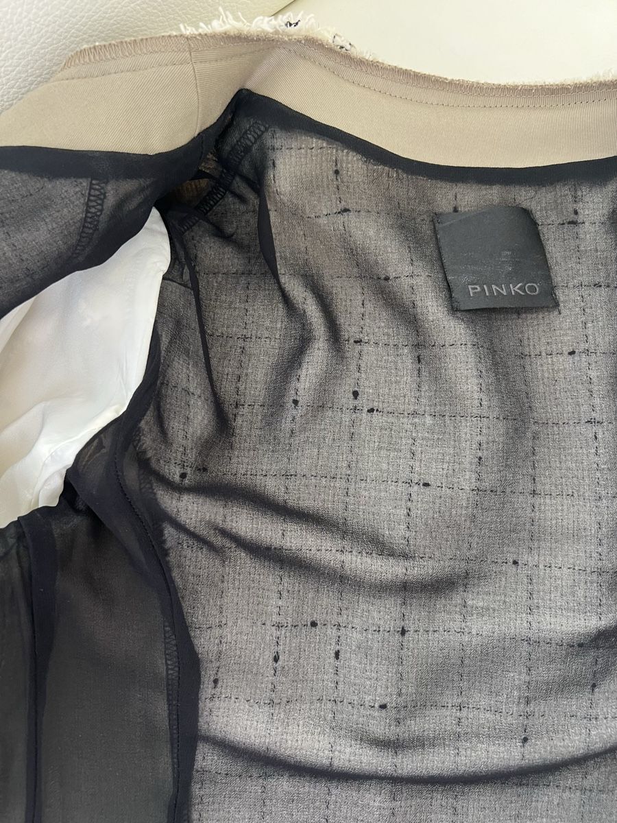 Pinko Jacken: Pinko Jacket Size IT 42, Tweed – Neu (gemäss Beschreibung) aus Pully von opa_k78q 3