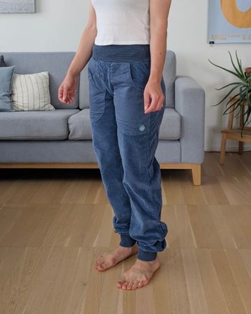 E9 Iuppi Boulderhose Damen Gr. M – blau – neuwertig