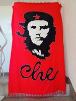 Che Guevara Wandbehang Stoffposter Rot Schwarz 165 x 115 cm