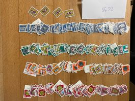 101.20Fr Pro Patria Frankaturware ungestempelt Sammlung Lot