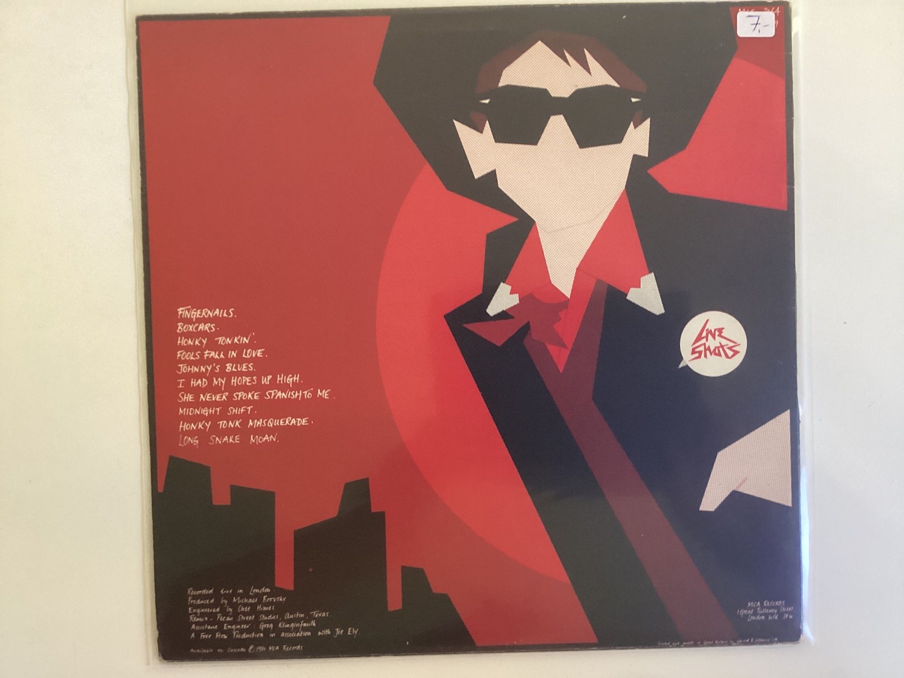 Dischi in vinile: Joe Ely Band LP - Live Shots – Usato da Gutenswil venduto da Hamzian 1