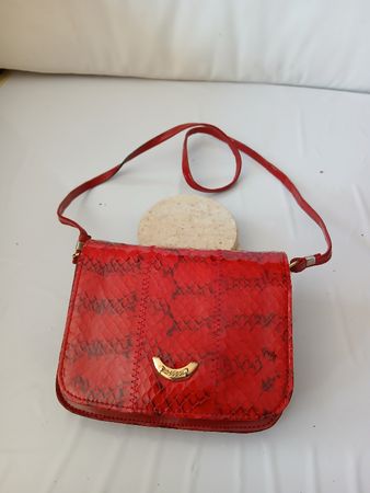 Abendkleid Tasche rot