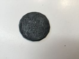 Altes Cliche / Motiv „ Verm. Wilhelm Tell, Armbrust, Löwe“