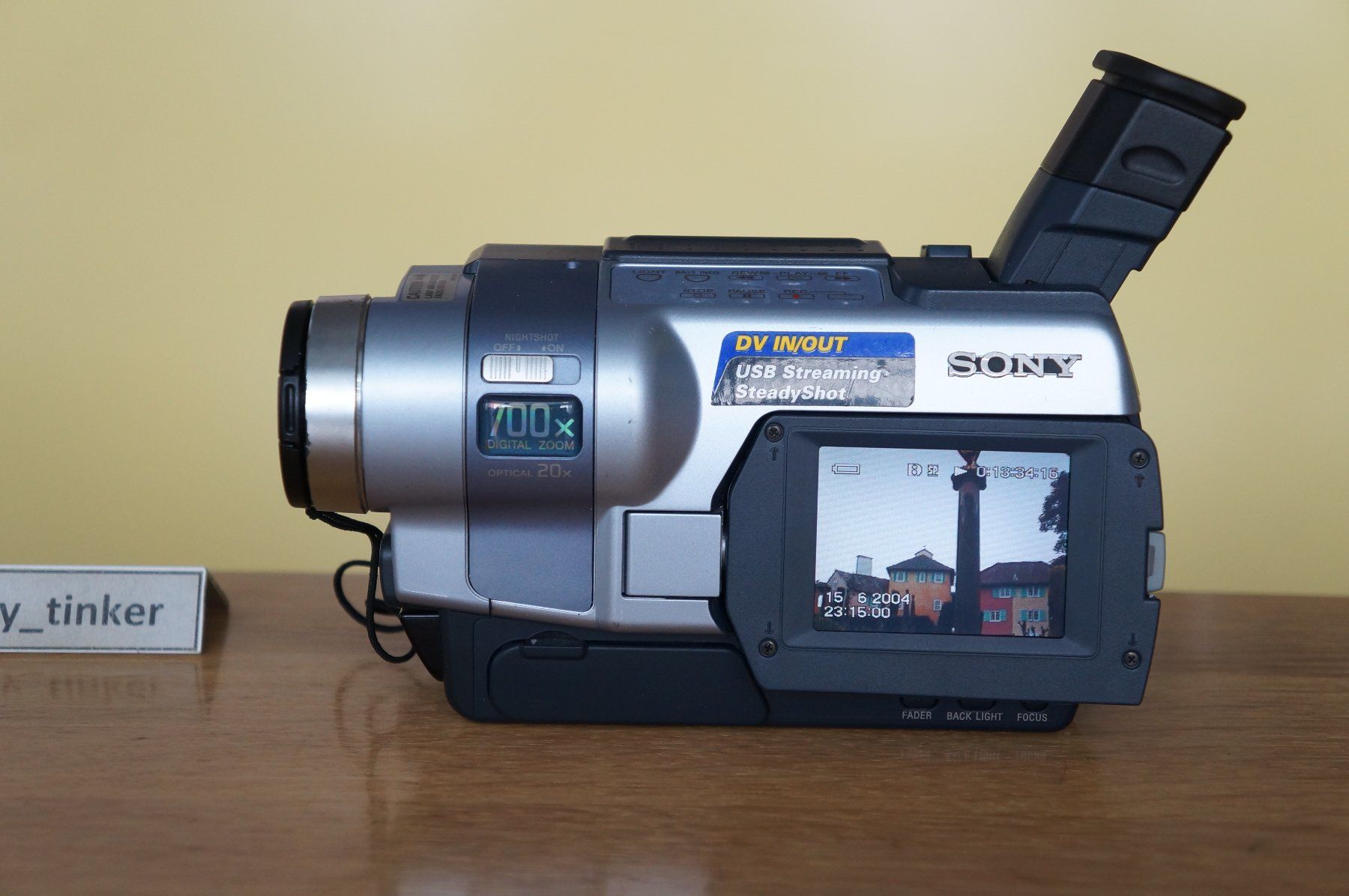 Sony Videocamere: Sony TRV250E ... Digital8 Camcorder ... funktioniert – Usato da St.Gallen venduto da My_tinker 2