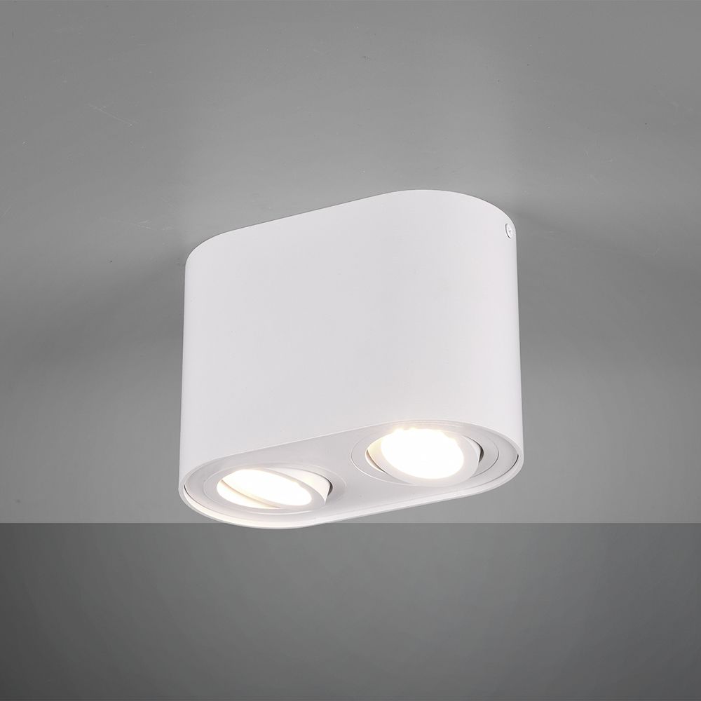 Kronleuchter & Deckenlampen: Deckenleuchte, Weiss, 2 Spots, IP20 – Neu (gemäss Beschreibung) aus Kreuzlingen von Smart-Light