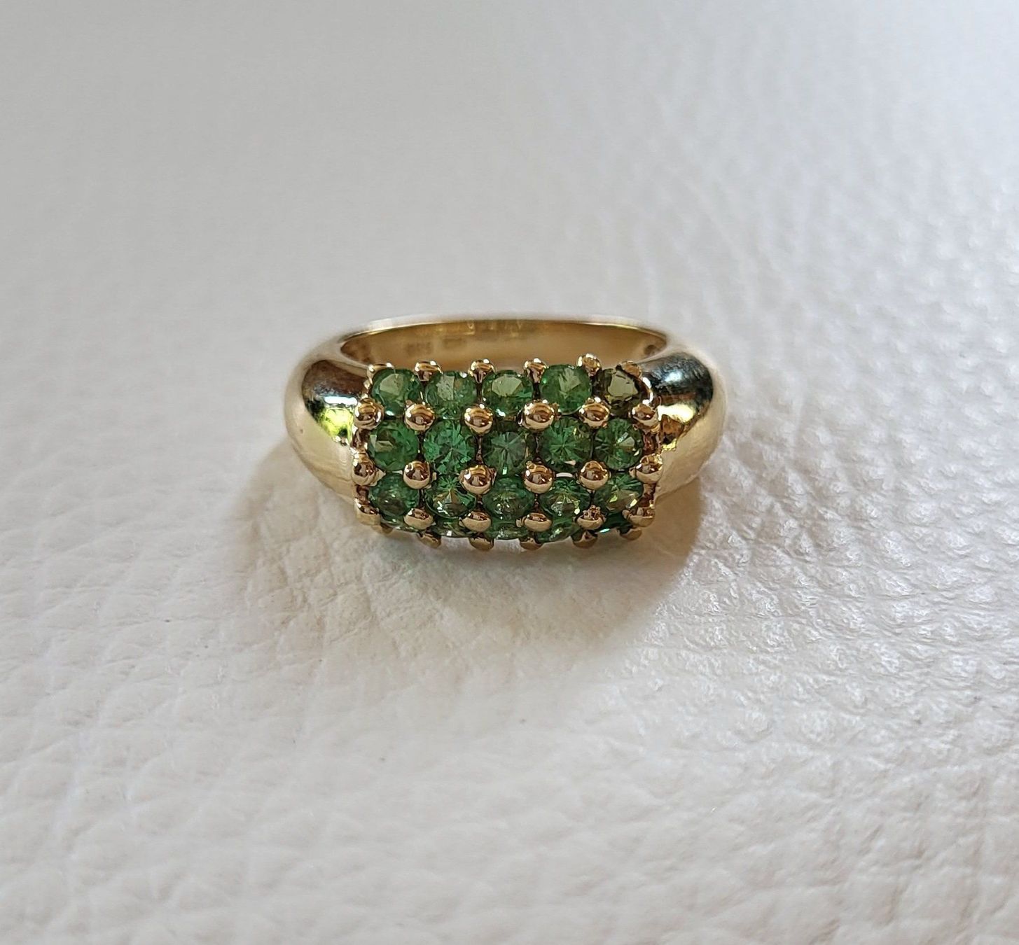 Anelli: Gold 585 Massiv Ring Mit Steine – Usato da Wald ZH venduto da Dasilver 9