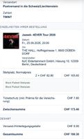 Jazeek Konzert Ticket Zürich