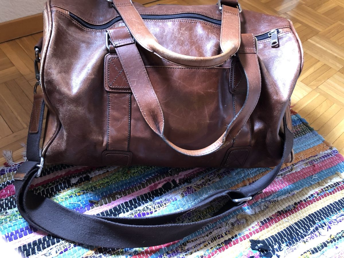 Taschen: Fossil Lederreisetsche weekender Vintage – Gebraucht aus Winterthur von cicisch 4