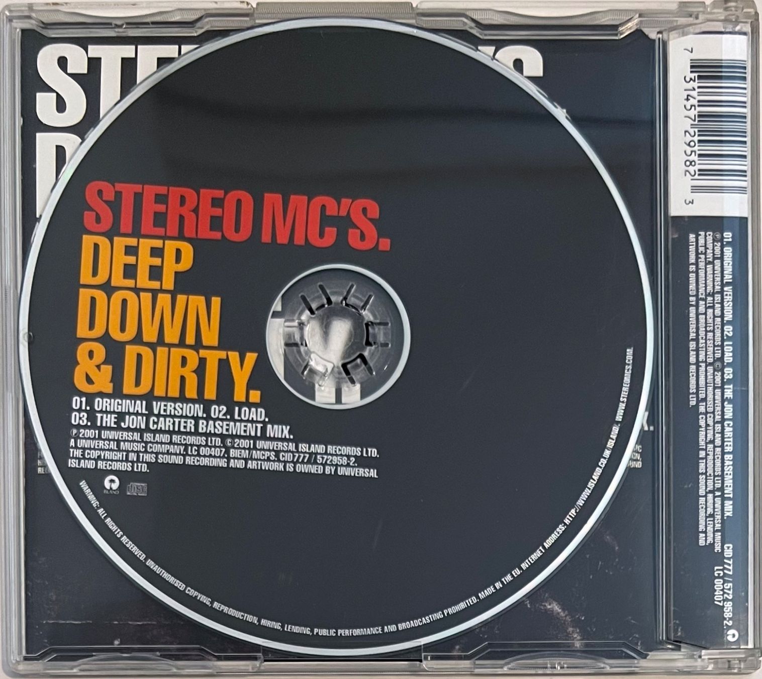CD: Stereo MC's – Deep Down & Dirty – Usato da Martigny venduto da jereq 1