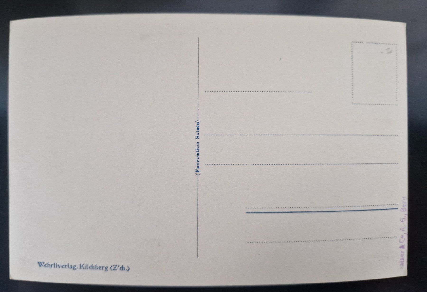 Cartoline postali: BERN Thunplatz top – Nuovo (secondo la descrizione) da Melchnau venduto da Arthurius 1