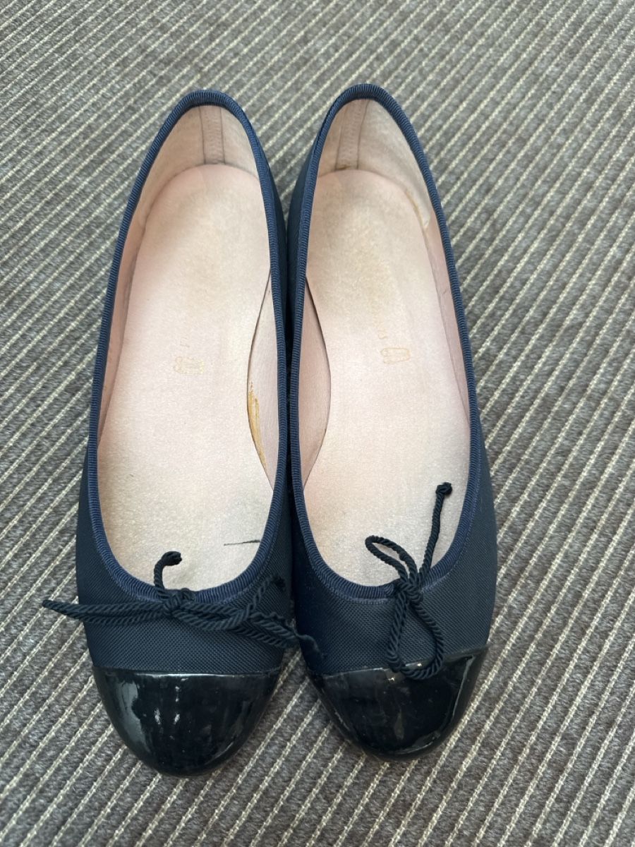 Scarpe da donna: Pretty ballerina gr 38, blau textil – Usato da Männedorf venduto da ika1000
