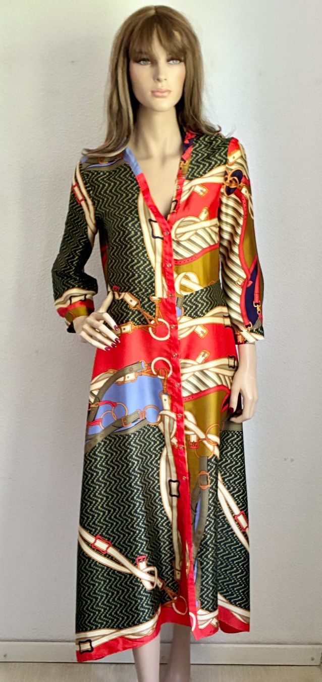 Vestiti: Bunter Maxi Hausdress/Kleid – Usato da Kloten venduto da Nephty 7