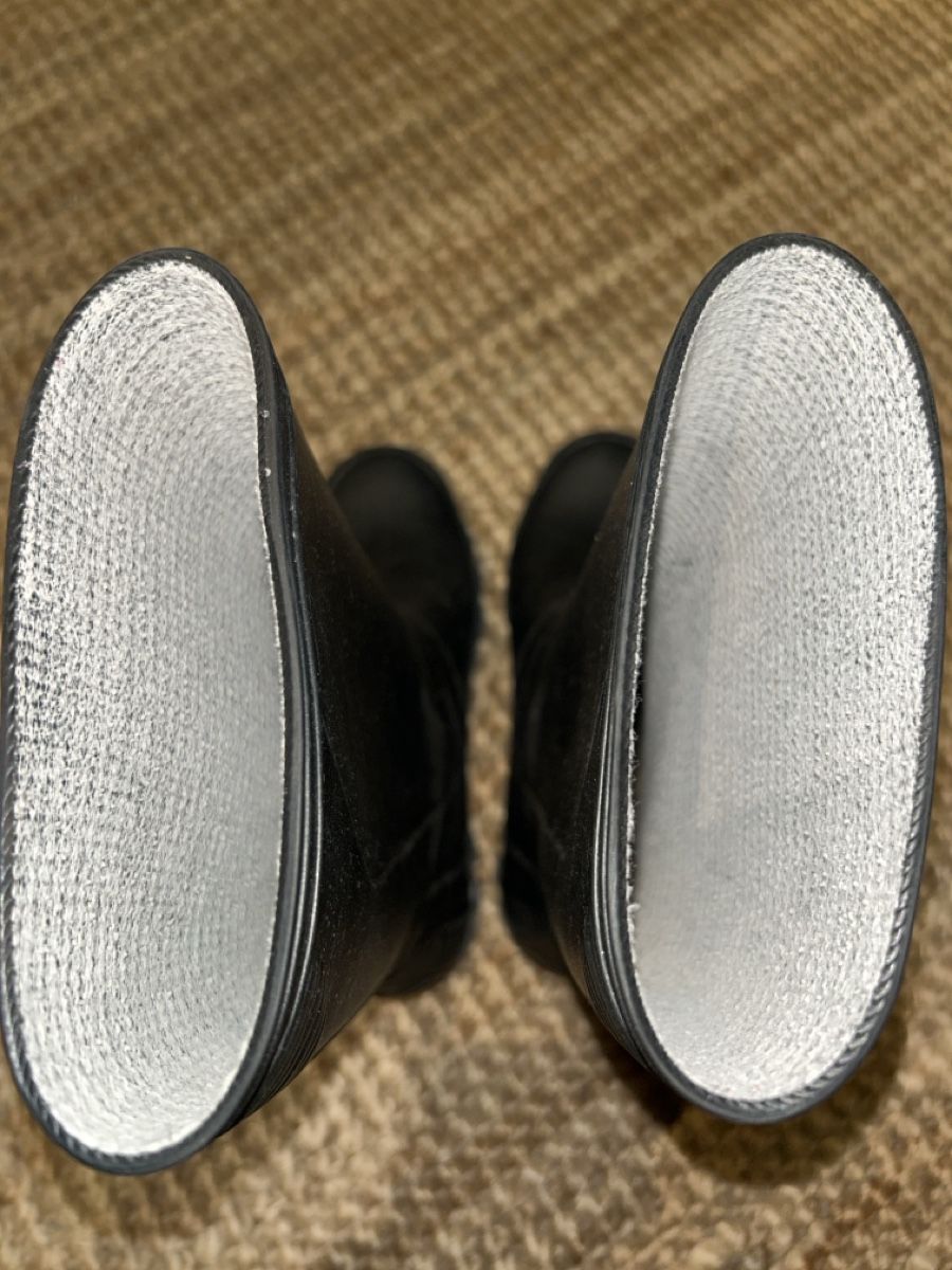 Scarpe da uomo: Schwarze Gummistiefel Gr. 31 – Usato da Dottikon venduto da cimar 3