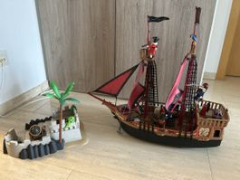 Palymobil Piratenschiff mit Insel