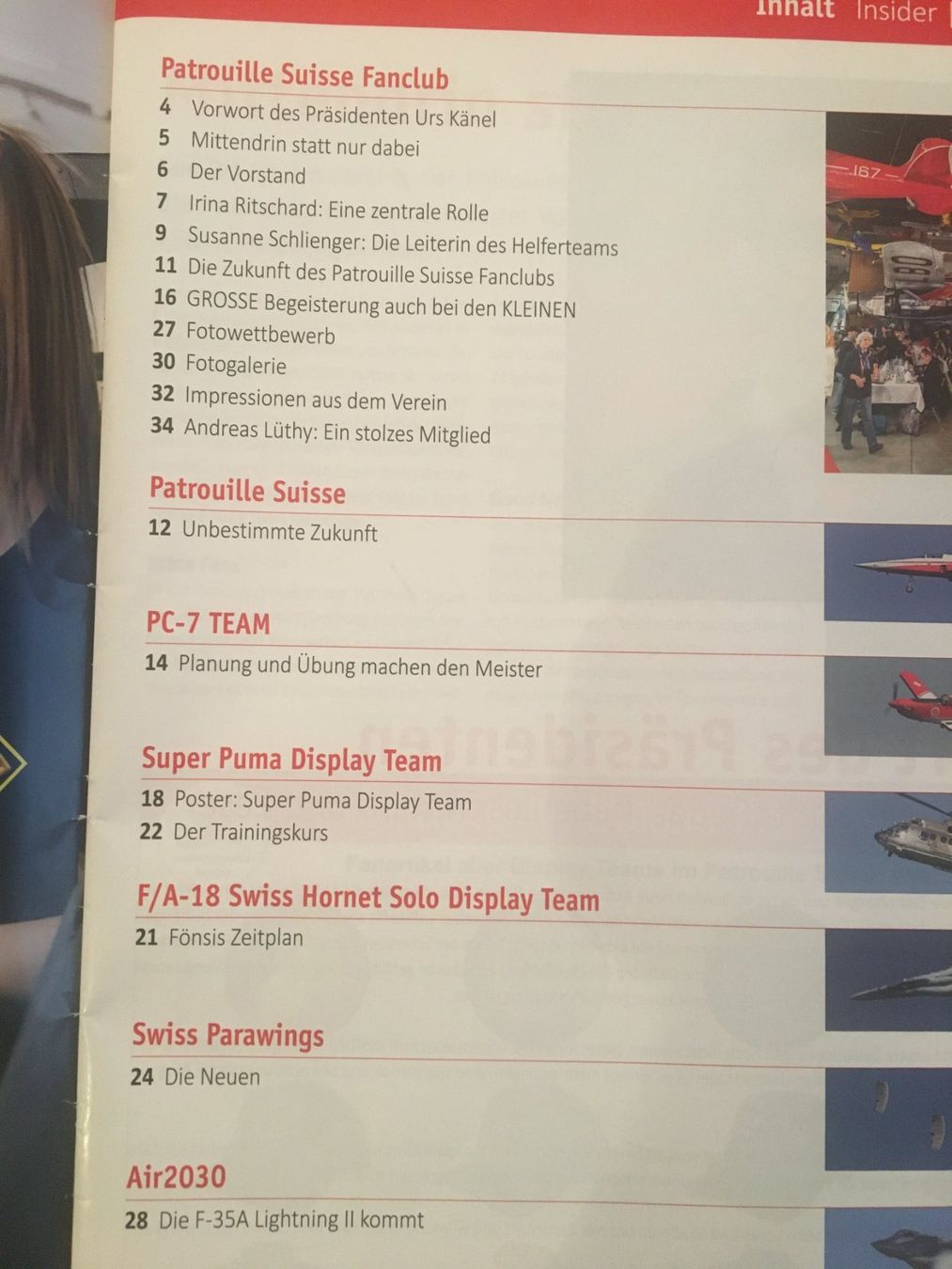 Zeitschriften & Magazine: Patrouille Suisse, Vereinsheft – Neu (gemäss Beschreibung) aus Richterswil von solalex 1